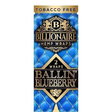 [27058] BILLIONAIRE WRAPS 25CT BLUEBERRY