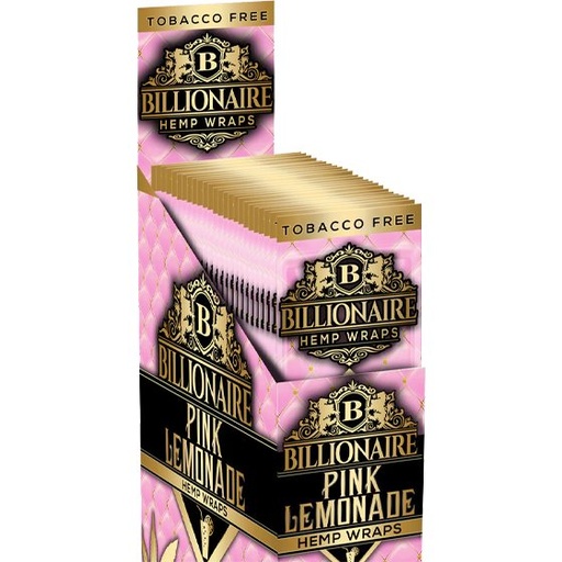 BILLIONAIRE WRAPS 25CT PINK LEMONADE