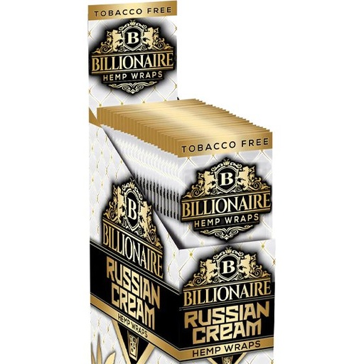 BILLIONAIRE WRAPS 25CT RUSSIAN CREAM