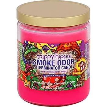 [37069] SMOKE ODOR 13OZ JAR TRIPPY HIPPIE