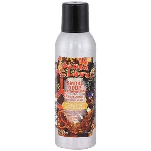 SMOKE ODOR 7OZ SPRAY PEACE & LOVE