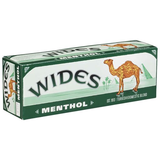CAMEL WIDES MENTHOL BOX