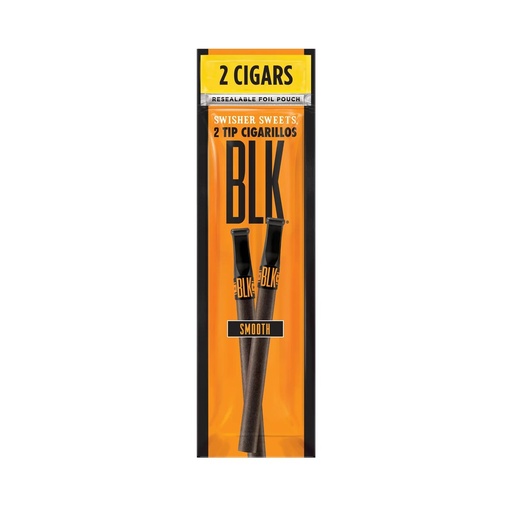SWISHER BLK 15CT 2/$1.49 SMOOTH